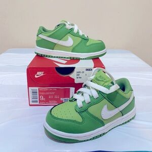 Nike Dunk Low (TD) Chlorophyll/white-vivid green